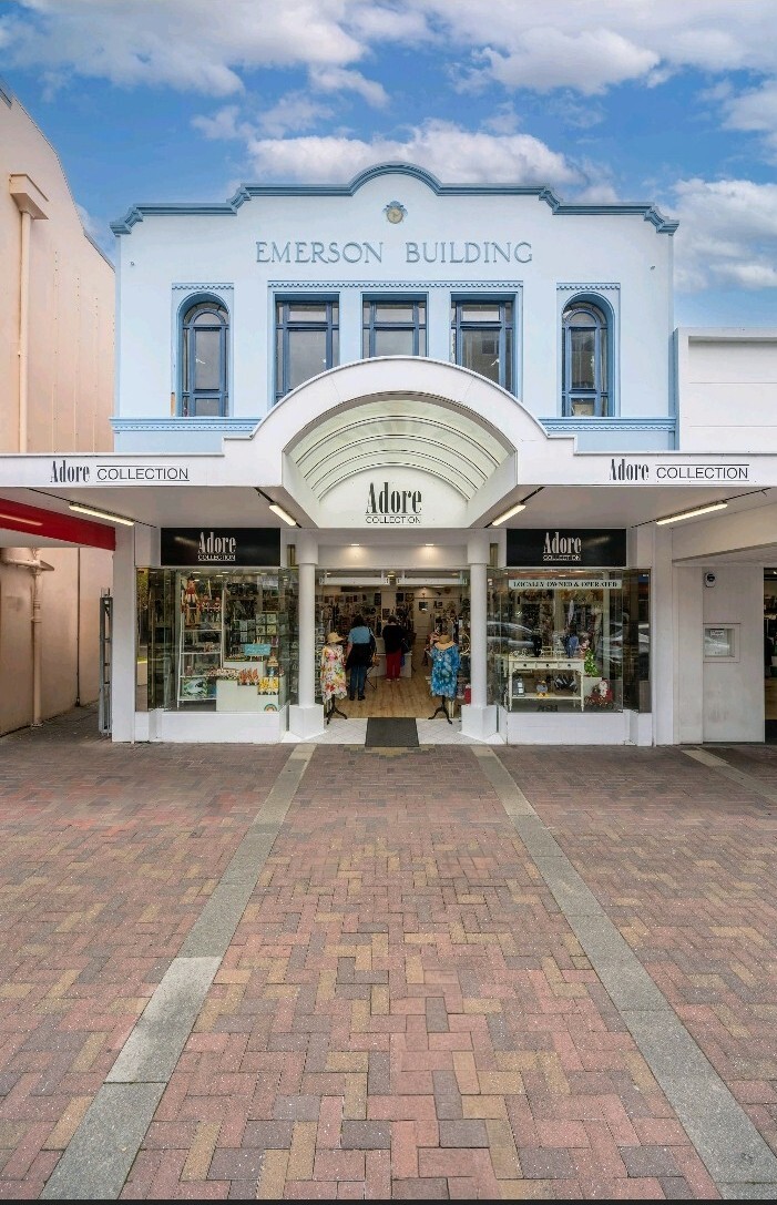 Adore Collection in the historic Emerson Building at 93 Emerson Street, Napier